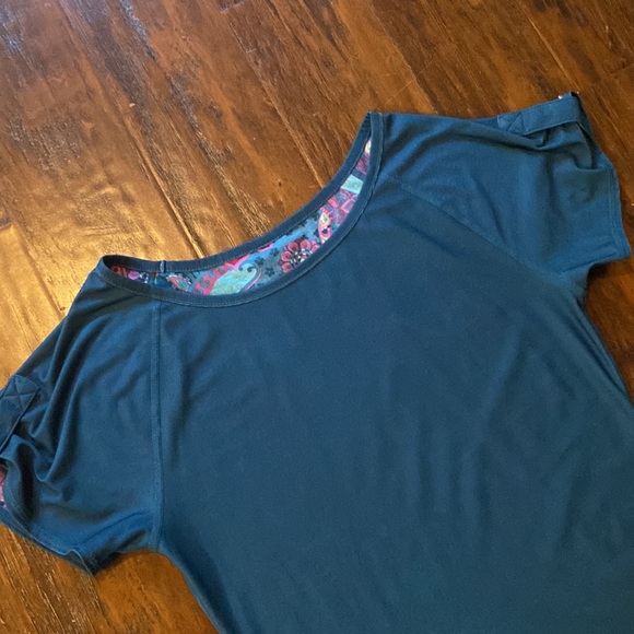 Title Nine Women’s Dress in Blue and Pink Floral Paisley Size Small - Picture 10 of 11